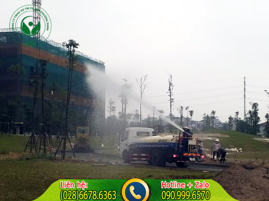 Cho thuê xe bồn chở nước