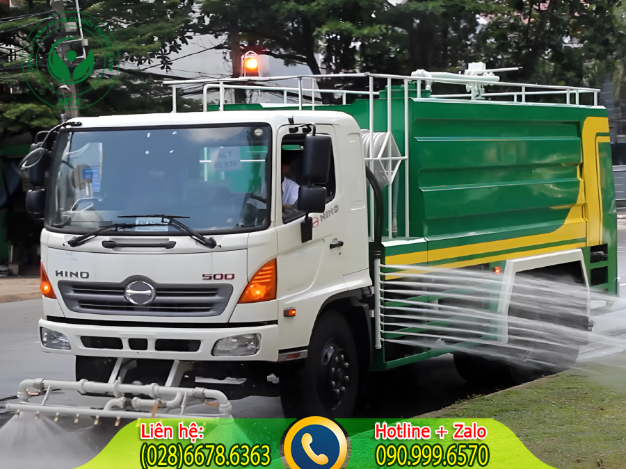 Cho thuê xe bồn chở nước