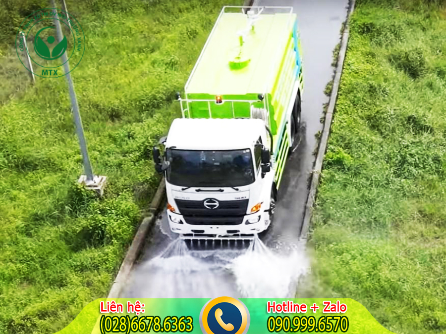 Cho thuê xe bồn chở nước