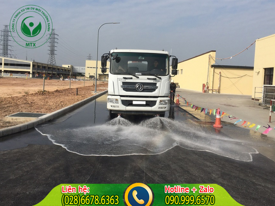 Cho thuê xe bồn chở nước